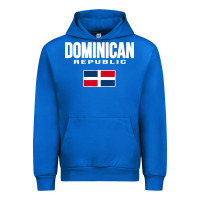Cobalt dominican republic Urban Hoodie - DesigneFamous