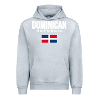 Heather Grey dominican republic Urban Hoodie - DesigneFamous