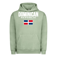 Pigment Oil Green dominican republic Urban Hoodie - DesigneFamous