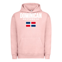 Pigment Salmon dominican republic Urban Hoodie - DesigneFamous