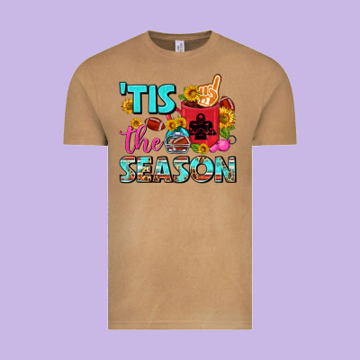 Tis The Season Football Coffee Mug Vintage Tee Designed By Fadigitalartstudio