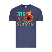Vintage Denim tis the season football coffee mug Vintage Tee - FaDigitalArtStudio