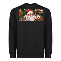Black christmas with santa Heavyweight Sweatshirt - AdoDesignShop