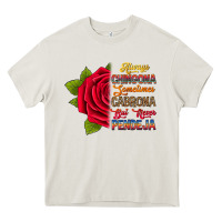 Cream Always chingona sometimes cabrona but never pendej Heavy Core Tee - RanaPortraitStore
