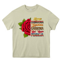Mossy Always chingona sometimes cabrona but never pendej Heavy Core Tee - RanaPortraitStore