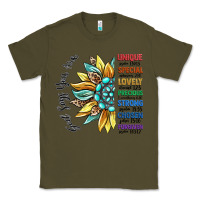 Army Green god says you are unique Classic Tee - CowGirlArtShop