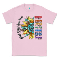 Bubblegum Pink god says you are unique Classic Tee - CowGirlArtShop