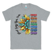 Heather Grey god says you are unique Classic Tee - CowGirlArtShop