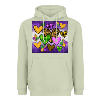 Matcha mardi gras Heavyweight Hoodie - JahusDesignShop