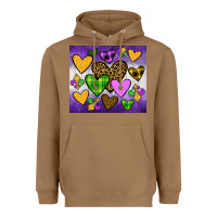 Toasted Coconut mardi gras Heavyweight Hoodie - JahusDesignShop