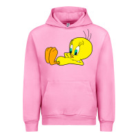 Fuchsia Pink tweety bird Urban Hoodie - DesigneFamous