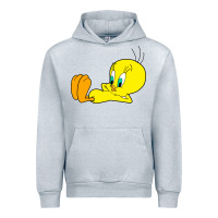 Heather Grey tweety bird Urban Hoodie - DesigneFamous
