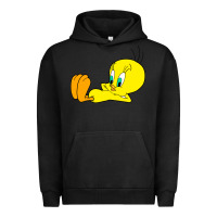Pigment Black tweety bird Urban Hoodie - DesigneFamous
