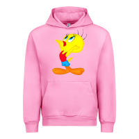Fuchsia Pink tweety bird Urban Hoodie - DesigneFamous