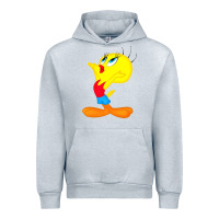Heather Grey tweety bird Urban Hoodie - DesigneFamous