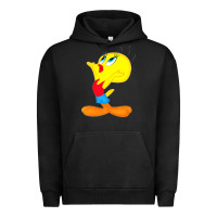 Pigment Black tweety bird Urban Hoodie - DesigneFamous