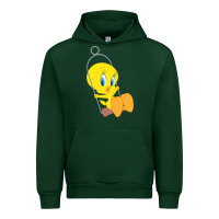 Forest Green tweety bird Urban Hoodie - DesigneFamous