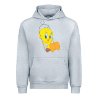 Heather Grey tweety bird Urban Hoodie - DesigneFamous
