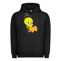 Pigment Black tweety bird Urban Hoodie - DesigneFamous
