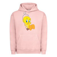 Pigment Salmon tweety bird Urban Hoodie - DesigneFamous