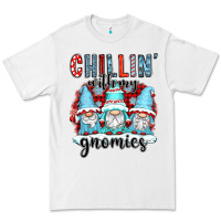 White chillin with my gnomies Premium Tee - CowGirlArtShop