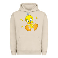 Pigment French Oak tweety bird Urban Hoodie - DesigneFamous