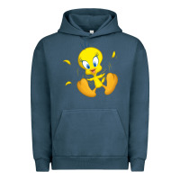 Pigment Midnight Navy tweety bird Urban Hoodie - DesigneFamous