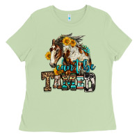 Matcha can't be tamed horse Ladies Tee - OliviaCreatesArt