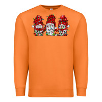Carrot gnome with christmas lights Premium Sweatshirt - JahusDesignShop