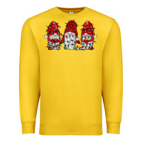 Lemon gnome with christmas lights Premium Sweatshirt - JahusDesignShop