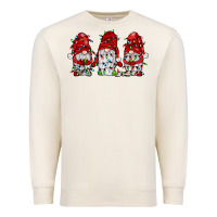 Sandshell gnome with christmas lights Premium Sweatshirt - JahusDesignShop