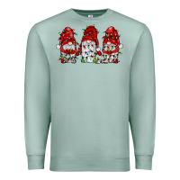 Seafoam gnome with christmas lights Premium Sweatshirt - JahusDesignShop