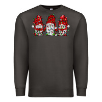 Smoke gnome with christmas lights Premium Sweatshirt - JahusDesignShop
