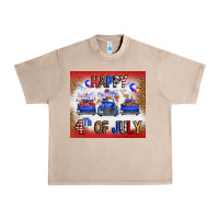 French Oak Western Happy Fourth Of July Urban Heavy Tee - FaDigitalArtStudio