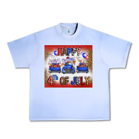 Grape Ice Western Happy Fourth Of July Urban Heavy Tee - FaDigitalArtStudio
