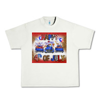 Pistachio Western Happy Fourth Of July Urban Heavy Tee - FaDigitalArtStudio
