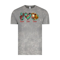 Cloud Rock Peace Love Cows Vintage Tee - Jasminsmagicworld