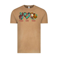 Vintage Camel Peace Love Cows Vintage Tee - Jasminsmagicworld