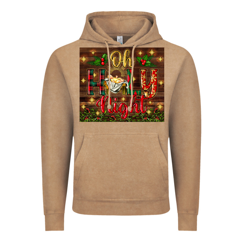 Oh Holy Night Vintage Hoodie by BundleAndBundleShop | Teevron