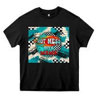 Black hot mess boy mama with fire Heavy Core Tee - TumblerDesignByShophia