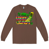 Chestnut Hey lucky lady flip phone Long Sleeve Tee - FaDigitalArtStudio