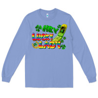 Colony Blue Hey lucky lady flip phone Long Sleeve Tee - FaDigitalArtStudio
