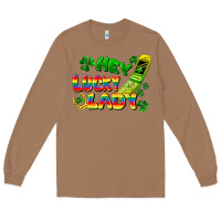 Toasted Coconut Hey lucky lady flip phone Long Sleeve Tee - FaDigitalArtStudio