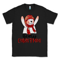 Black beary christmas Classic Tee - CowGirlArtShop