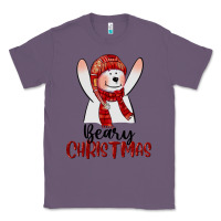 Lavender beary christmas Classic Tee - CowGirlArtShop