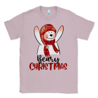 Lilac beary christmas Classic Tee - CowGirlArtShop