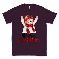 Plum beary christmas Classic Tee - CowGirlArtShop