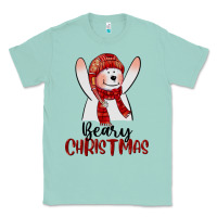 Seafoam beary christmas Classic Tee - CowGirlArtShop