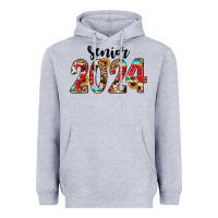 Heather Grey senior 2024 western Heavyweight Hoodie - JahusDesignShop