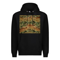 Black camo leopard and glitter tumbler Premium Hoodie - Jasminsmagicworld